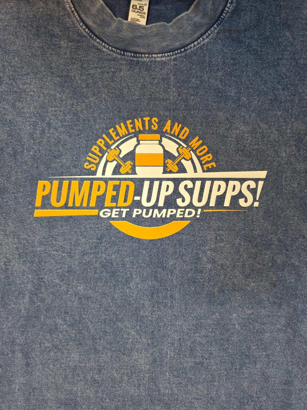 Original Pumped-Up Supps Oversized Tee
